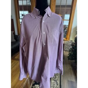 Lauren Ralph Lauren Men’s L Classic Fit 100% Cotton Long Sleeve Button Down